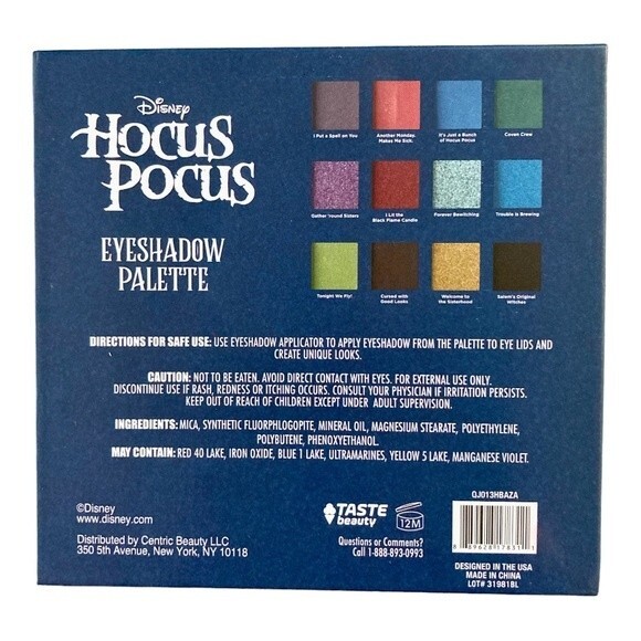 NEW Disney Hocus Pocus Eyeshadow Palette - Picture 2 of 5